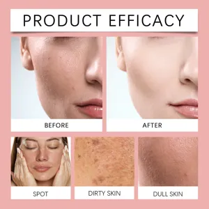 Image de detail de savon facial OUHOE montrant l'efficacite cutanee et l'hydratation de la peau.