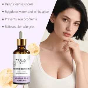 Siero viso idratante con contagocce, deterge in profondità i pori e nutre, 50ml.