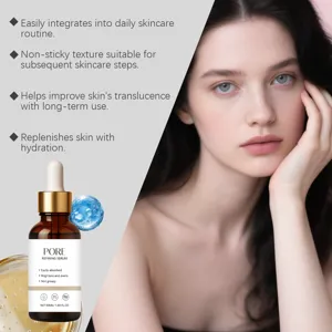 Siero viso idratante dalla texture leggera, trattamento quotidiano per pelle liscia.