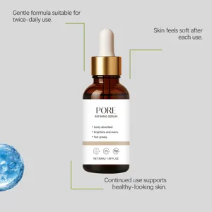 Siero perfezionatore pori viso con contagocce 50ml leggero assorbimento rapido cura