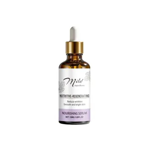 Siero Viso Idratante Antietà Essenza Nutriente Per La Cura Della Pelle Bottiglia Di Vetro Leggera Con Contagocce Per Cura Quotidiana