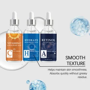 Dettaglio del siero viso con ingredienti idratanti per la cura quotidiana della pelle.