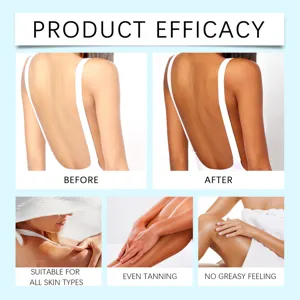 OUHOE zelfbruinende creme huidverzorging voedende bronzing bodylotion voor zomerse tan