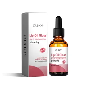 OUHOE Olio Lucidalabbra Idratante Anti-Secchezza Trattamento per Labbra 10ml Variante