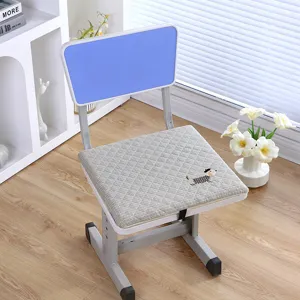 Coussin de siège étudiant en mousse à mémoire de forme épaisse pour chaise de classe
