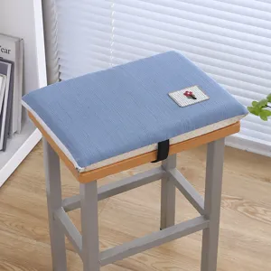 Cuscino per sedia in memory foam blu per studenti aula scrivania sgabello seduta comoda.