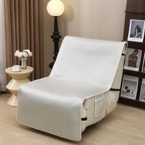 Housse de Canapé en Soie de Glace Housse de Coussin de Canapé Chenille Rafraîchissante Protecteur Antidérapant Moderne Minimaliste Pour la Maison