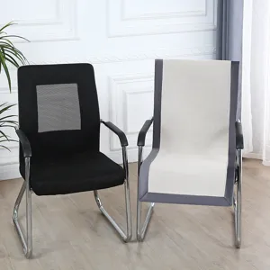 Housse de chaise de bureau minimaliste moderne coussin de siège ergonomique pour ordinateur