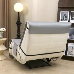 Housse de canapé en soie glacée style crème tapis rafraîchissant antidérapant protecteur