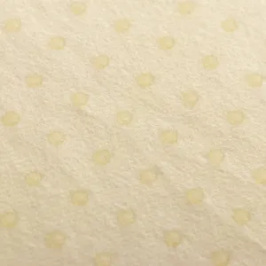 Close-up detail of cushion anti-slip bottom fabric with silicone dots texture.