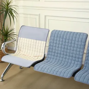 Waiting chair cushion cover thick padded for hospital clinic bank public seats breathable comfort
