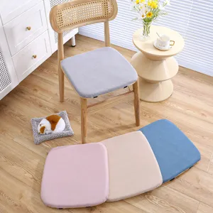 Memory Foam Chair Cushion Thickened Seat Pad For Dining Room Office Chair Cute Cartoon Style Home Decor