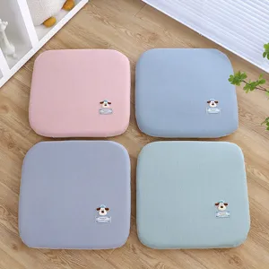 Cuscino seduta in memory foam quadrato sedia rimovibile lavabile morbido antiscivolo colore