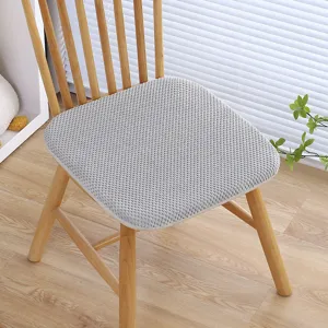 Cuscino seduta spesso in memory foam per sedia antiscivolo lavabile comodo grigio
