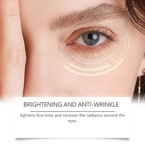 Eye roller essential oil detail showcasing anti-wrinkle and brightening care for delicate eye skin.