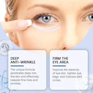 HOYGI verstevigende oogcrème detail afbeelding met anti-rimpel en oogzone lifting.