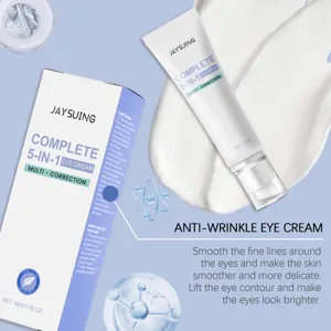 Jaysuing 5-in-1 anti-rimpel oogcrème 50g, intensieve hydraterende dagelijkse oogverzorging.