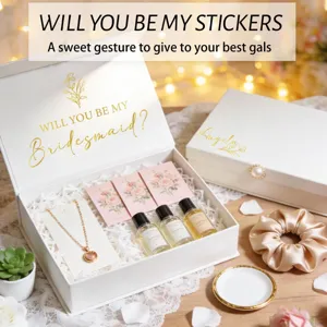 Goldene Vinyl-Aufkleber für Hochzeits-Geschenkbox-Dekoration mit Blumenmustern.