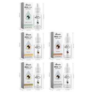 Gouttes pour les yeux Ximonth Iris Ink, lentilles de couleur, hydratation 10ml detail.
