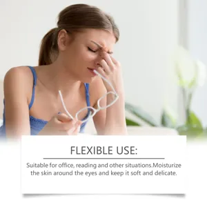Eye care roller stick for gentle massage, moisturizing and soothing tired skin around eyes.