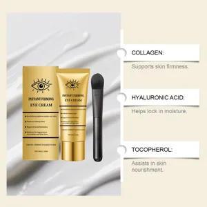 Straffende Augencreme mit Kollagen und Hyaluronsäure für glatte, jugendliche Augenpartie.