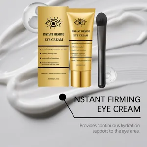 Straffende Augencreme mit Pinsel-Set für glatte, faltenfreie und gepflegte Augenpartie.