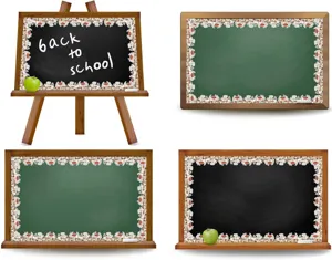 Detailed view of red mushroom bulletin board borders used for classroom decoration