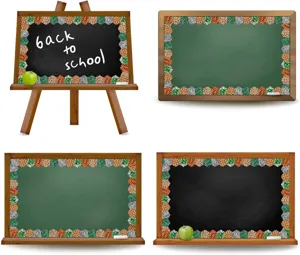 Bordürenaufkleber mit Tiermustern und Blattmotiven für Klassenzimmer