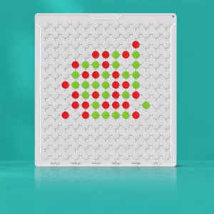 Multi-function AI smart electronic Gomoku board for educational thinking training.