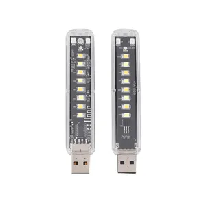 Luz Nocturna USB con Control de Voz Inteligente Compañero de Aire Acondicionado Control Remoto Infrarrojo Lámpara LED Sin Internet