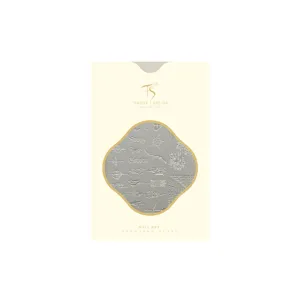 Plaque de stamping TENSOR pour nail art gothique avec motifs créatifs d'épines