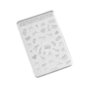 Professionelle hochtransparente 3D-Schmetterlings-Nagelkunst-Silikonform JT-094 für DIY