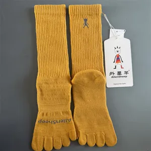 Merinowolle Zehensocken Fünf Finger Socken Wandern Outdoor Sportsocken für Damen Herren