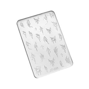 Professionelle 3D-Relief-Nagelkunst-Silikonform mit Schmetterlingsmustern für DIY.