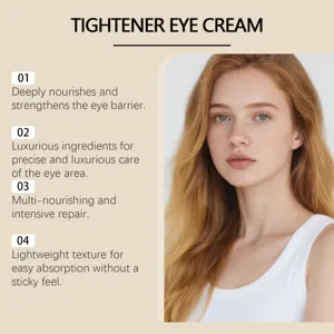 Straffende Augencreme für intensive Nährstoffpflege und Feuchtigkeit, leichte Textur.