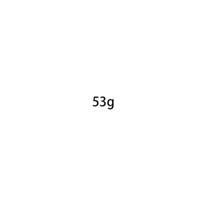 Product weight specification showing 53 grams for the seersucker makeup bag