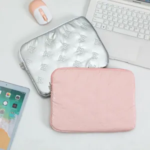 Funda acolchada para iPad Air de 11 pulgadas con diseño de lazos