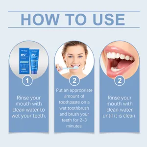 Dentifrice à l'hydroxyapatite à la menthe ORALHOE 100g pour un blanchiment doux et haleine