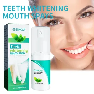 Spray Buccal Blancheur Dents 30ml Haleine Fraiche Detartrage Soin Dentaire Spray Pro