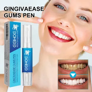 Λεπτομερής εικόνα στυλό ούλων EELHOE για καθαρισμό δοντιών και φρέσκια αναπνοή.