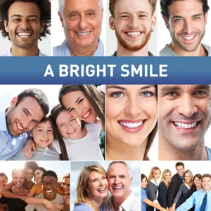 Vue détaillée présentant des sourires éclatants et des dents saines pour les soins.