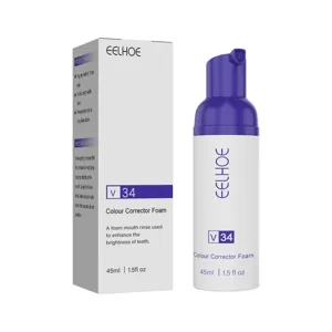 EELHOE V34 mousse correctrice de couleur 45ml pour blanchiment des dents et taches.