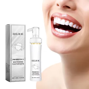 EELHOE Probiotika Zahncreme Aufhellung Frischer Atem Fleckenentfernung 150g Pumpe