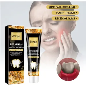 Dentifrice protection des gencives au venin d'abeille Eelhoe 110g pour une hygiène bucco-dentaire.