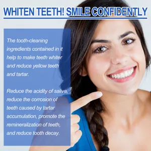 Whitening mouthwash deep clean oral care fresh breath mint flavor daily oral hygiene use.