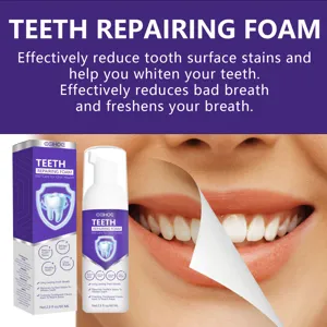 EELHOE teeth repairing foam for whitening and cleaning stains, fresh breath oral care 60ml
