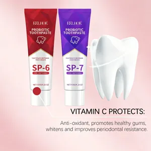 EELHOE Pasta de Dientes Probiotica SP-6 SP-7 Blanqueante Aliento Fresco Oral 120g