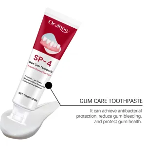 Dentifrice Probiotique Oralhoe SP-4 120g, protection antibactérienne et soin des gencives.