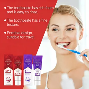 Descubra la pasta de dientes probiótica EELHOE para limpieza profunda y cuidado diario dental.