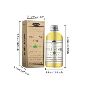 WoodsSleep Coconut Oil Pulling Mouthwash for Oral Care and Daily Teeth Whitening Fresh Breath